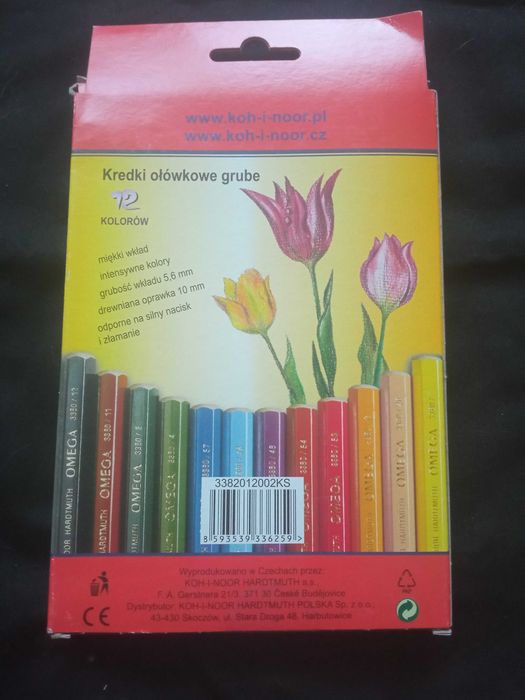Kredki ołówkowe Koh-I-Noor 12 szt.