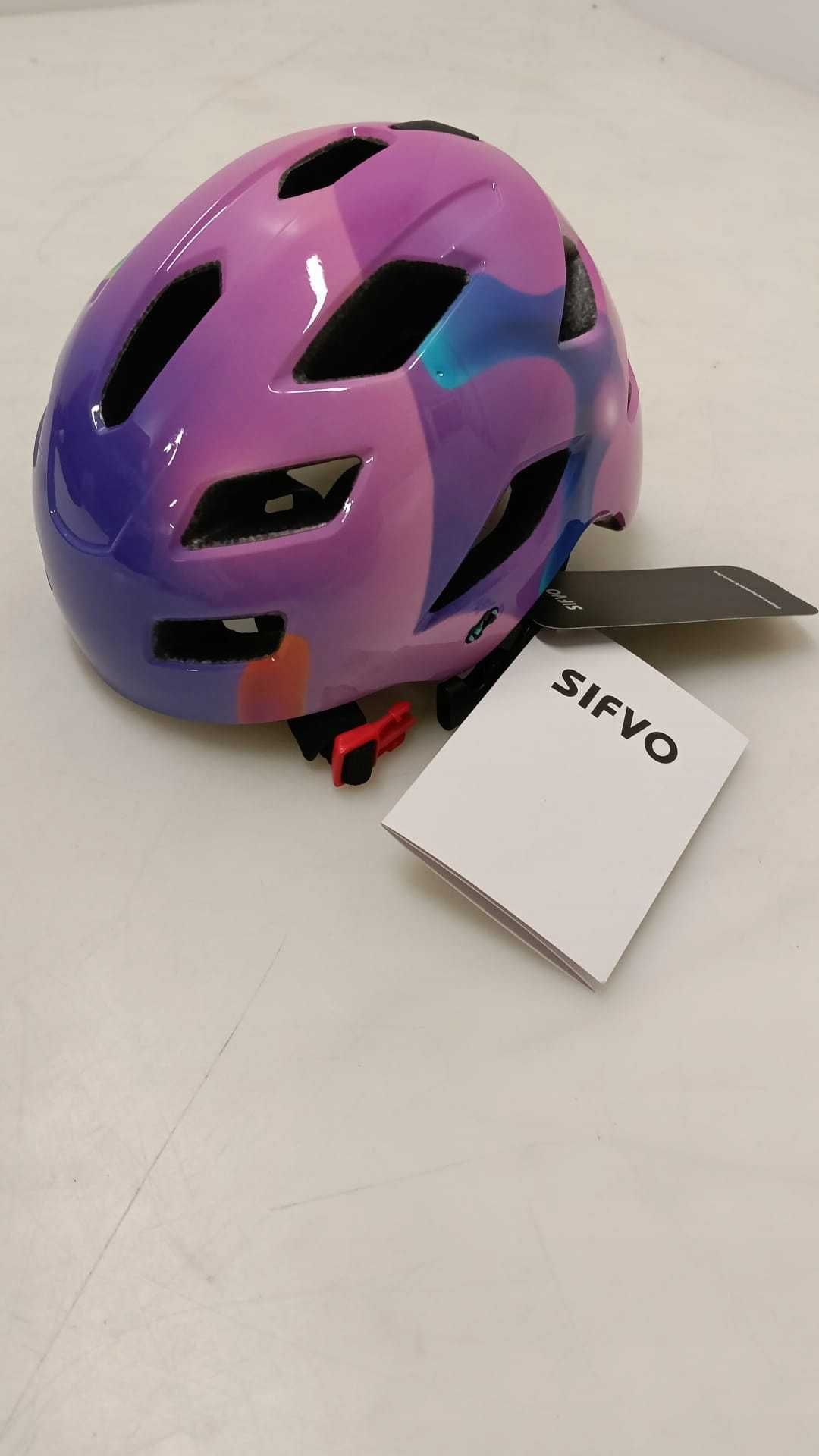 Kask rowerowy SIFVO Dziecięcy 50-57cm