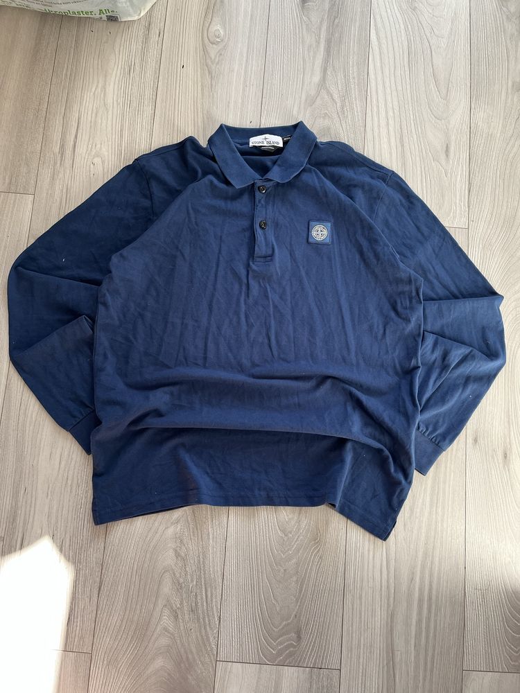 Stone Island koszulka z dlugim rekawem polo