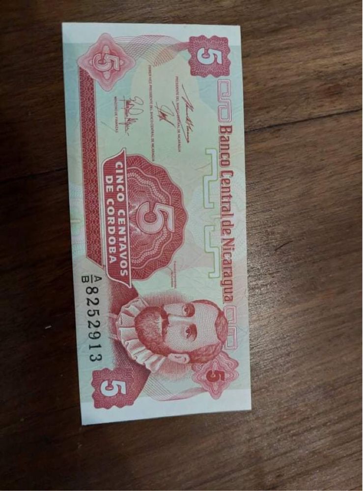 Nota Nicaragua/ Centavos de cordoba