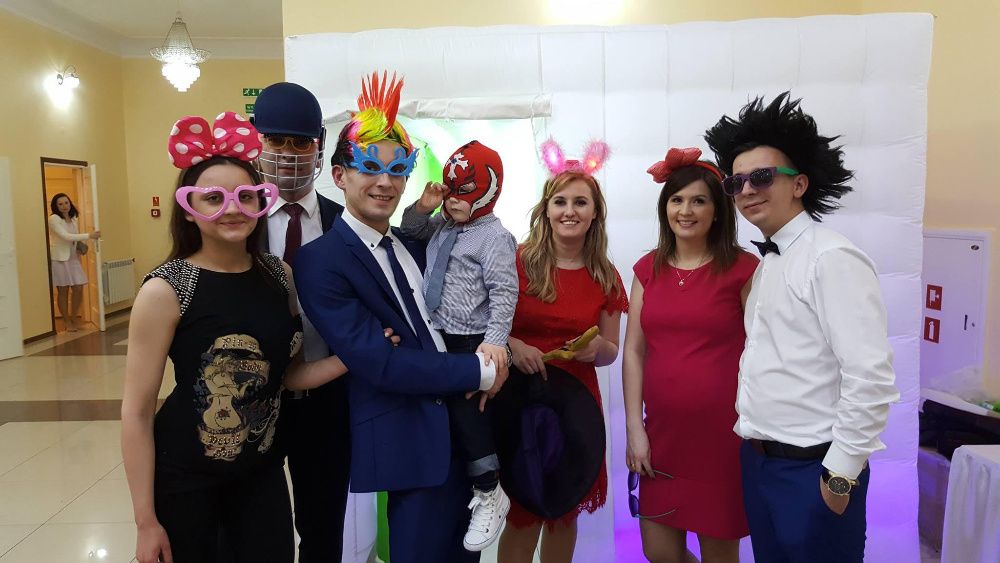 FOTOBUDKA Piękna dmuchana, atrakcje, DJ, Wesele, Event, Impreza