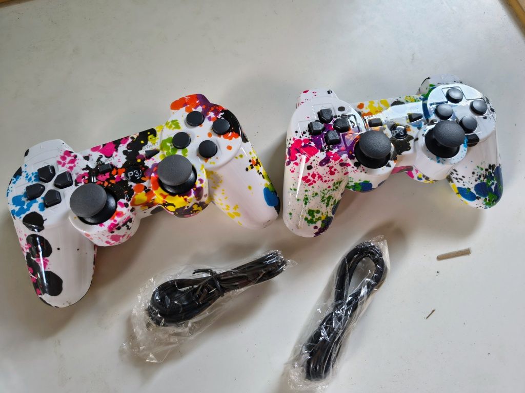 Kontrolery pady PS3 kolorowe wersja limitowana