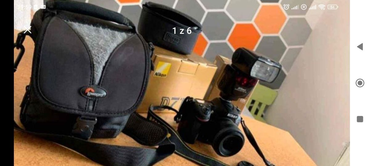 Nikon D7100 DX AF-S Nikkor 35mm+  Lampa błyskowa SB-700 Speedlight SB-