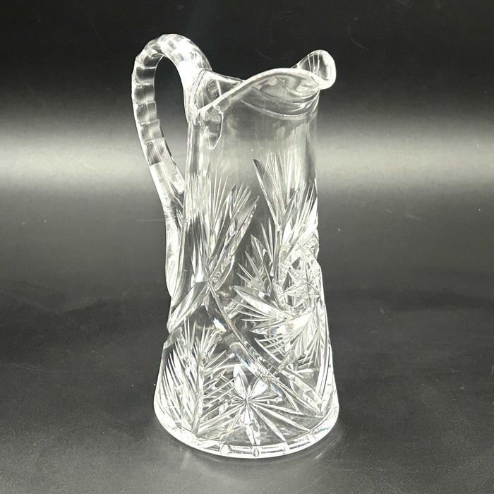 Dzbanek kryształowy, styl: „American Brilliant Cut Glass ” piękny