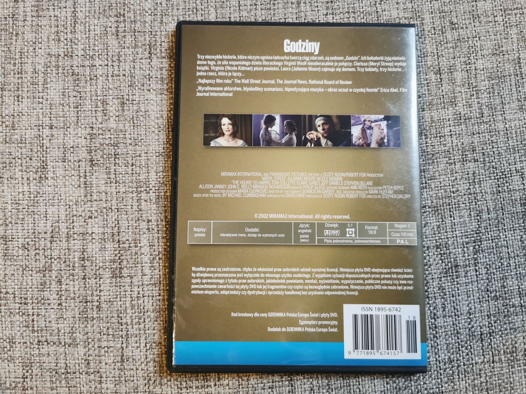 Film DVD - Godziny