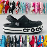 Crocs кроксы детские черные С7, 8, 9, 10, 11, 12, 13, j1, 2,3