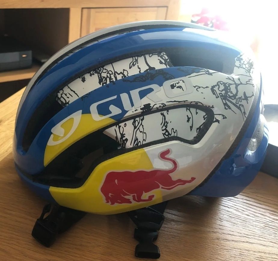 Giro Kask Rowerowy Szosowy Ro M 52-58cm Red Bull Unikat Wys24,h