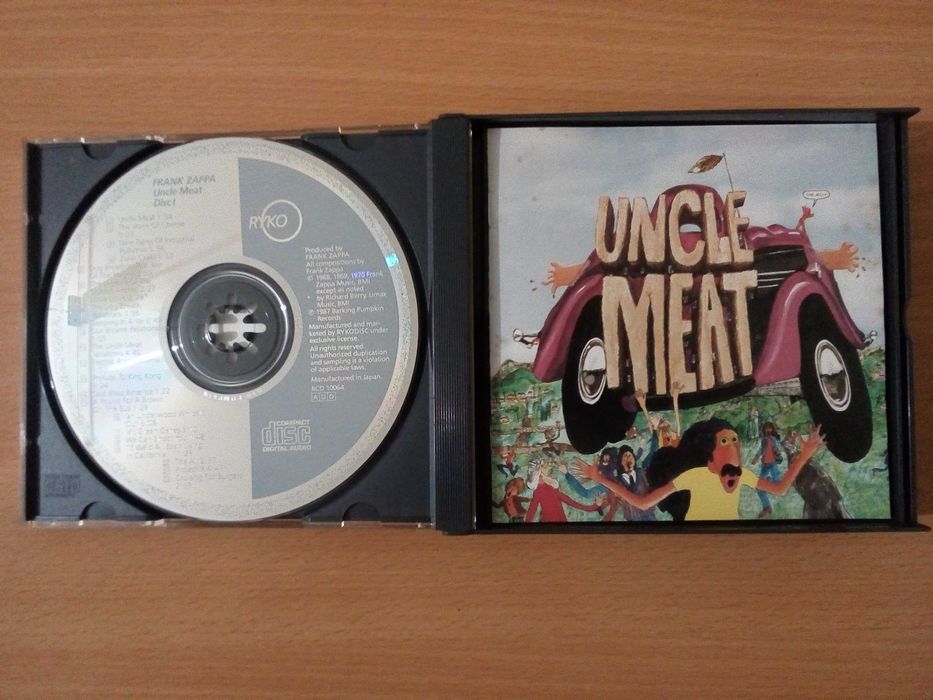 FRANK ZAPPA - Uncle Meat 2xCD Raro