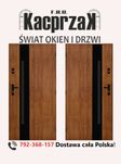 Drzwi KACPRZAK 90x200 Drzwi Zewnętrzne MARS Złoty Dąb