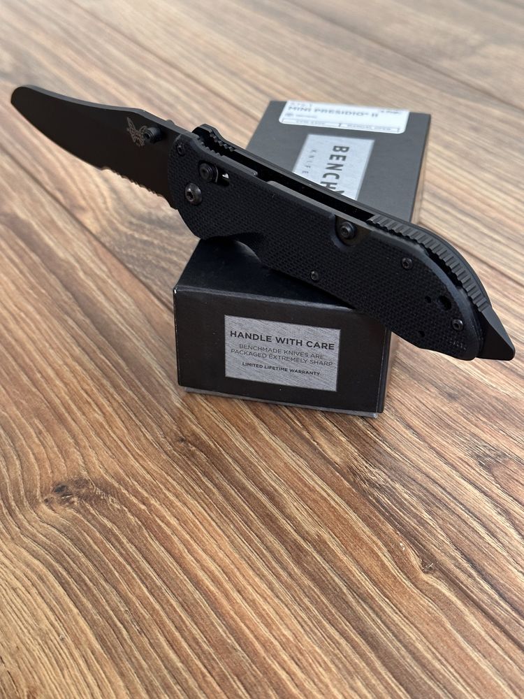 Benchmade 915SBK-POM Triage для рятувальників, пожежників. Оригінал