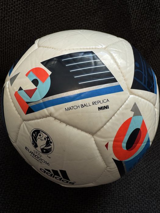 Piłka nożna Euro 2016 Adidas Beau Jeu mini AC5427 rozmiar 1