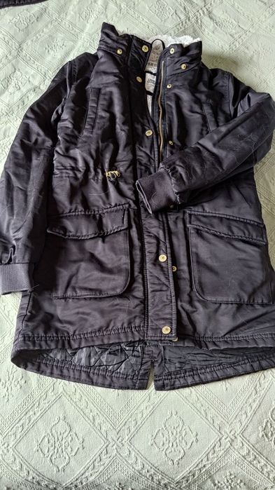 Kurtka ocieplana dziewczęca H&M rozmiar 152 cm
