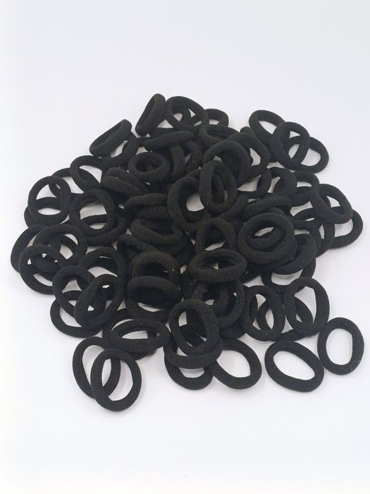 Zestaw gumek frotek czarnych G113