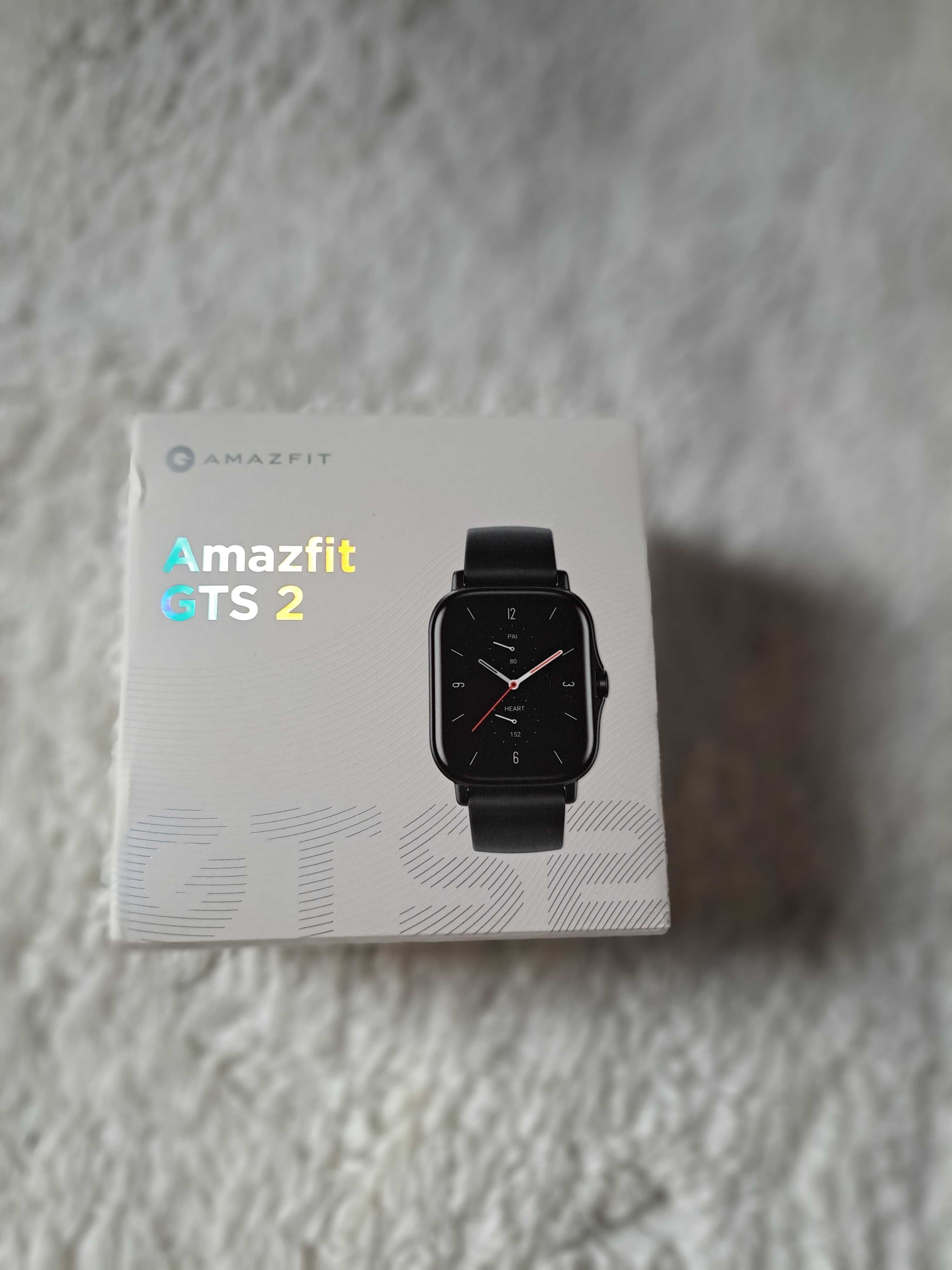 Smartwatch Amazfit GTS 2 czarny zegarek nowy oryginalny nieużywany