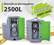 Zbiornik 2500L dwupłaszczowy paliwo paliwa dostawa cały kraj