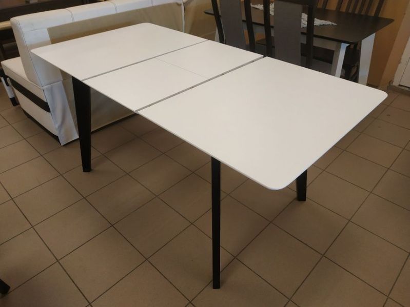 Стіл Мілан 120х80+40 кухонний розкладний прямокутний на кухню бук