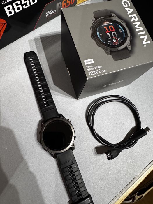 Smartwatch garmin Fenix E 47mm // gwarancja