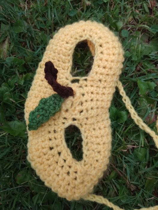 Halter i czapeczka Cytrynka dla hobby horse zestaw