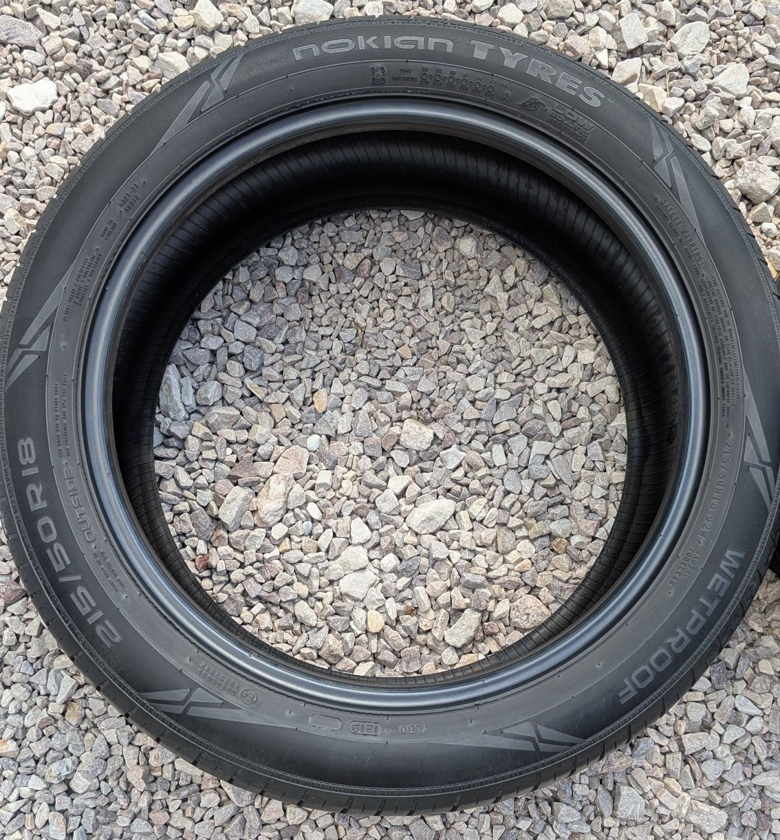2x 215/50/18 Nokian Tyres Wetproof 6 mm 2022r Jak nowe