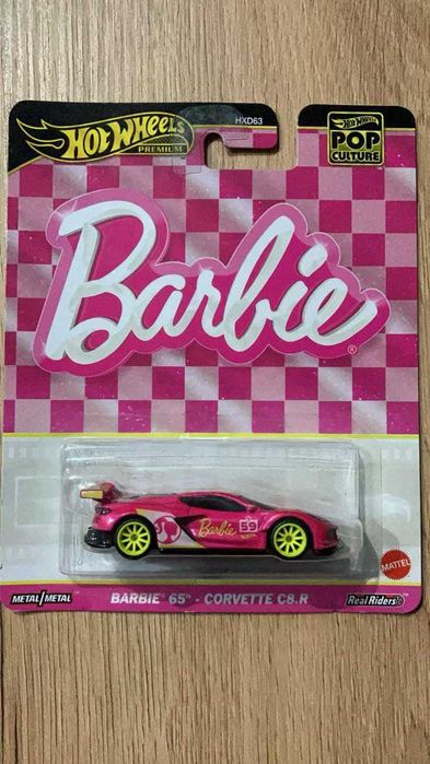 Barbie Corvette Hot Wheels