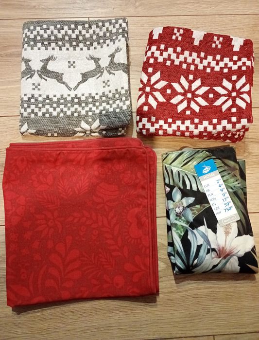 Mix 8 poszewek 40x40 i 50x50