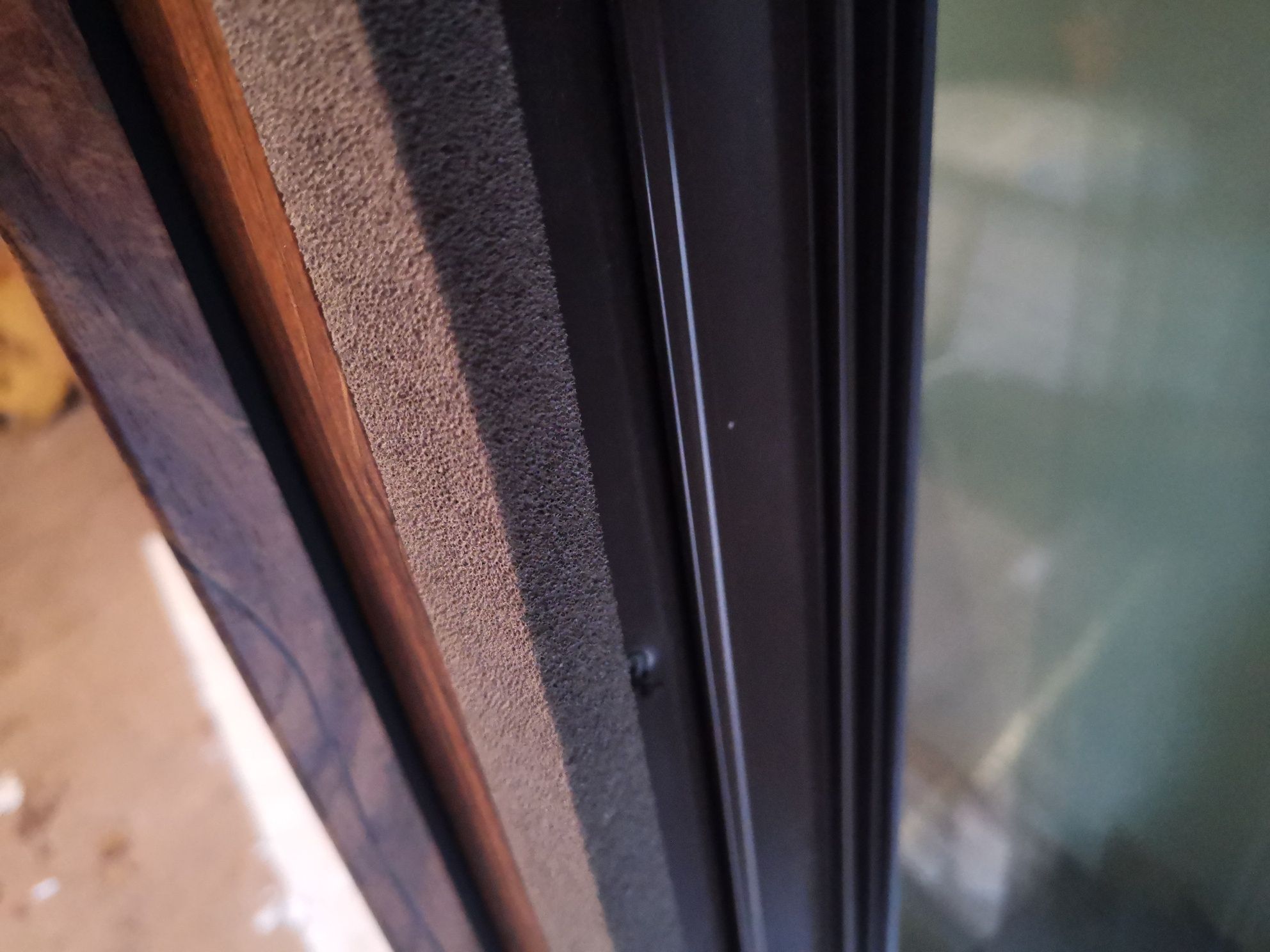 Drzwi balkonowe 2200x2200 PSK suwane uchylane roleta
