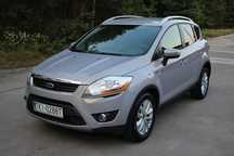 Ford Kuga 2.0 tdci 163 km 4x4 titanium alu 17 półskóra serwis z Niemiec!!!