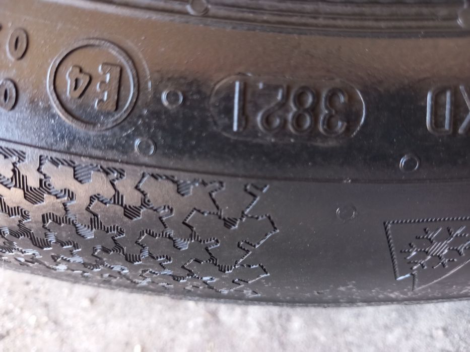 Koła oryg. Fiat felgi stalowe 4x100 opony zima 2021r. 185/65/15