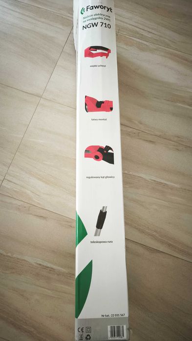 Nożyce elektryczne na wysięgniku 2w1 NGW 710 piła do żywopłotu krzaków