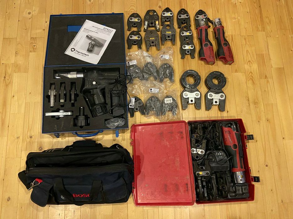 Прес-кліщі для труб металопластикових та мідних