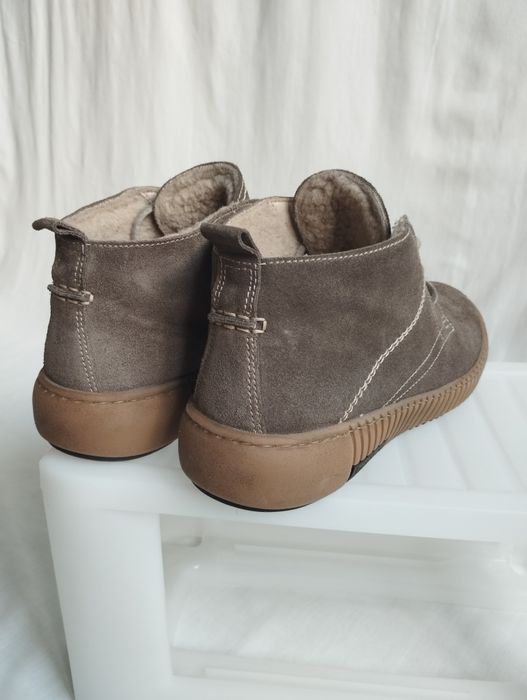 Жіночі зимові ботінки Josef Seibel, жіночі зимові замшеві черевики 42р