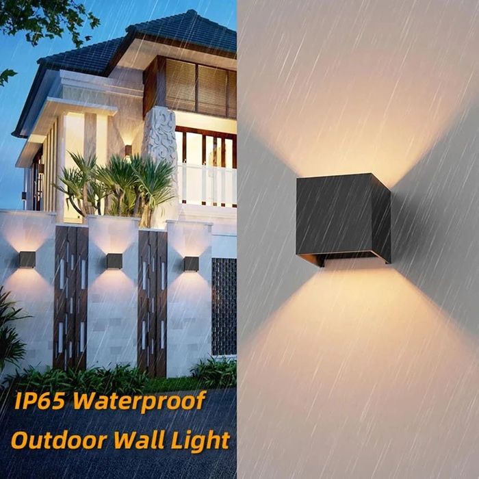 Iluminação led exterior; Candeeiro led exterior; Iluminação led casa;