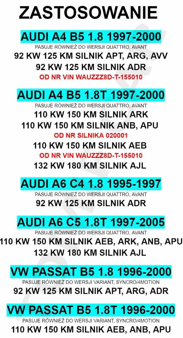 Czujnik chłodnicy Audi A4 B5 VW NOWY