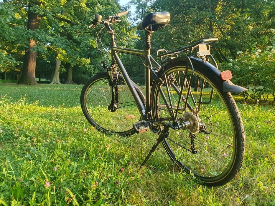 Rower męski trekkingowy miejski Raleigh Shimano