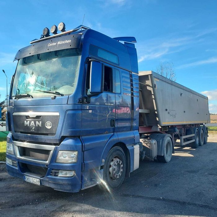 MAN 18.440 rok prod. 2011 + JANMIL 2016 40 m3sprzedam razem lub osobno