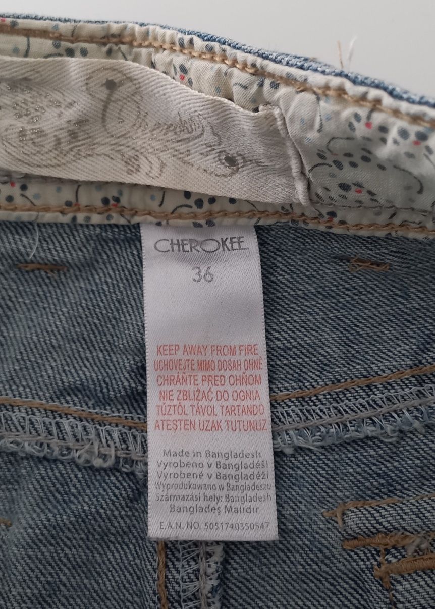 Spódnica jeansowa mini - r. S/36