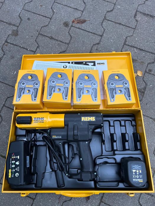 Zaciskarka rems bezprzewodowa 4 kamienie nowe wszystko