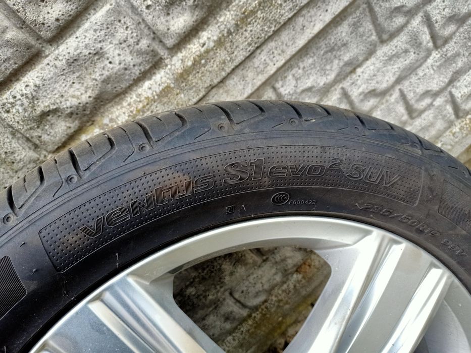 Kola alufelgi z oponami 5x112 r 19 tiguan r-line allspace