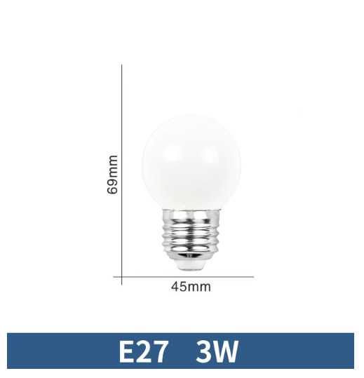 Лампочка светодиодная Е27 3W,холодный,теплый свет
