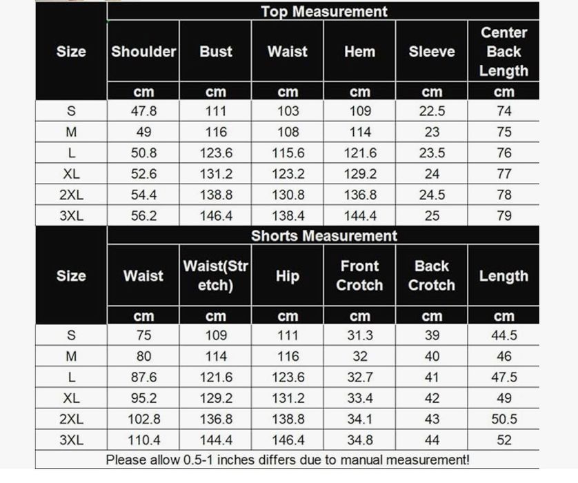 Męski komplet koszula i spodenki we wzory, rozmiar S COOFANDY