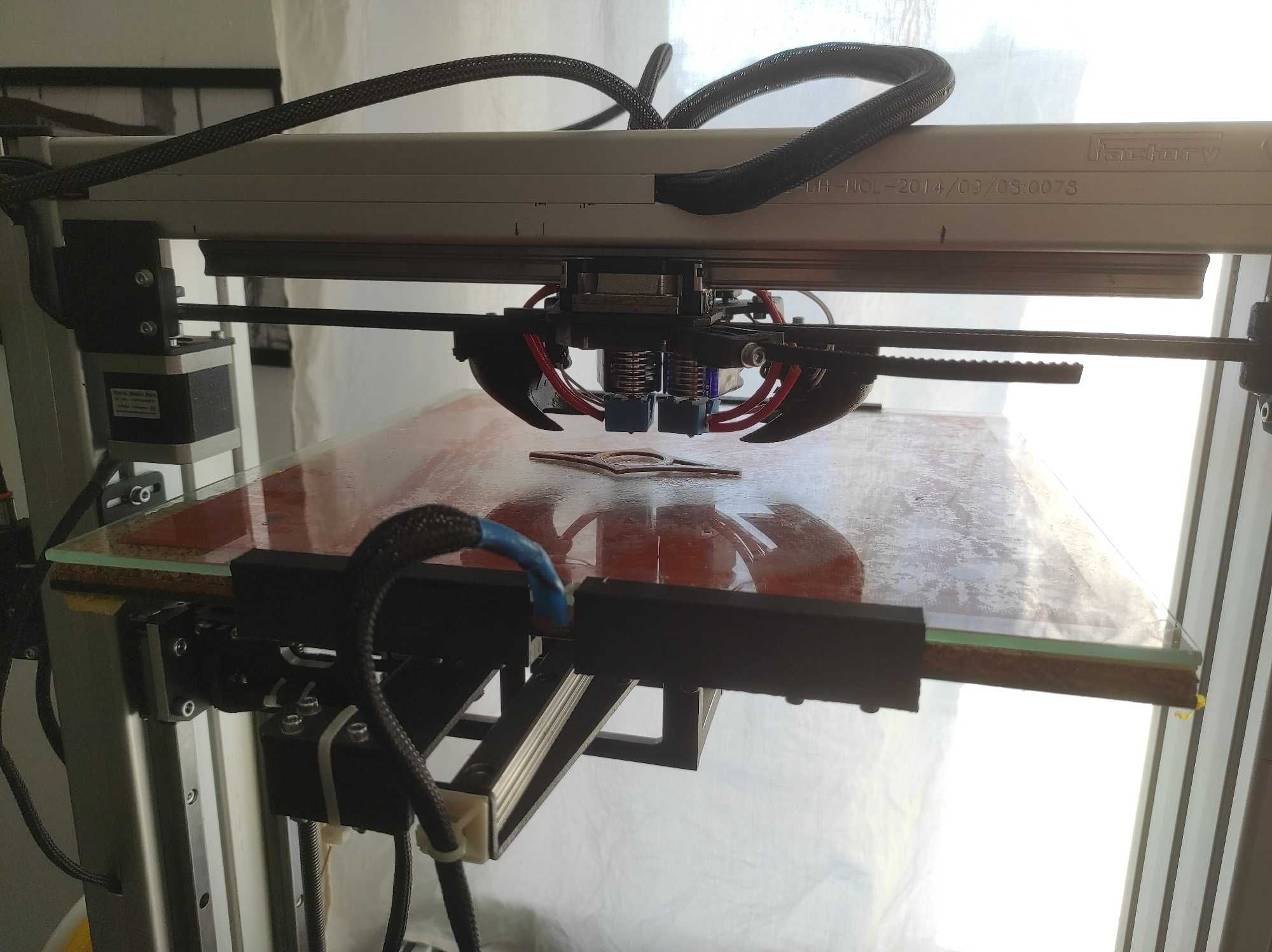 Drukarka 3D omni3d factory 1.2 na części silnik krokowy nema 17