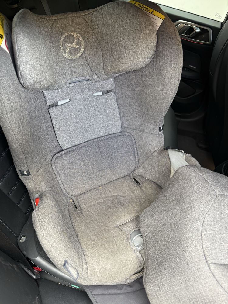 Cadeira auto cybex platinium sirona tecido PLUS! 360°