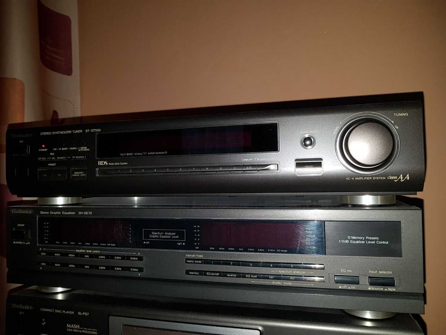 Technics SU-A808 SL-PS7 SH-GE70 ST-GT550