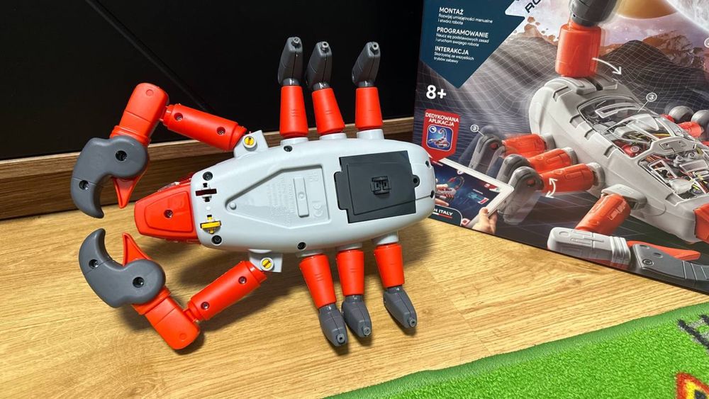 Robot skorpion CLEMENTONI NAUKOWA ZABAWA scorpion