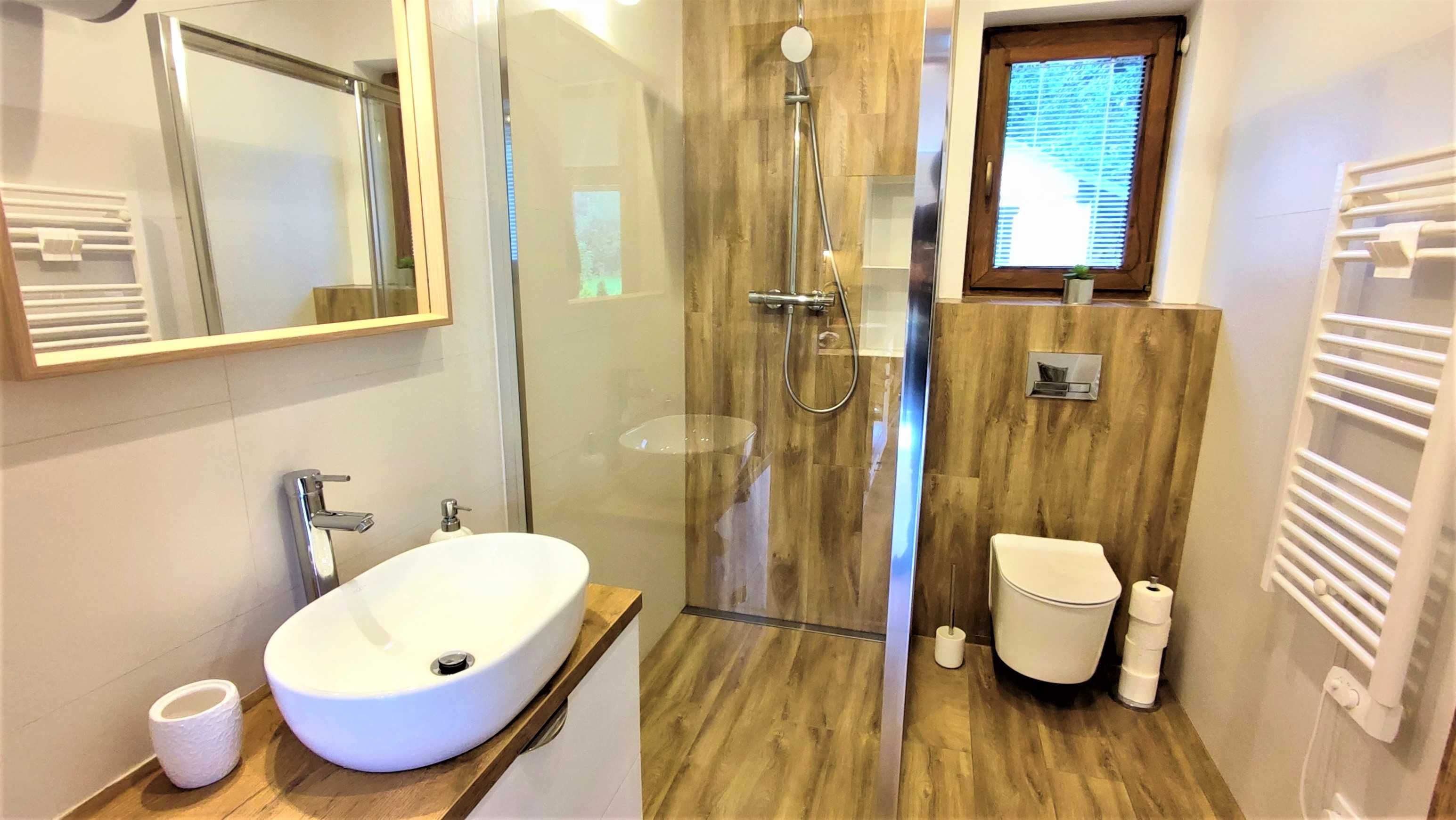 Stylowe Domki z widokiem na Śnieżkę Karpacz Kominek Sauna Balia Jacuzi