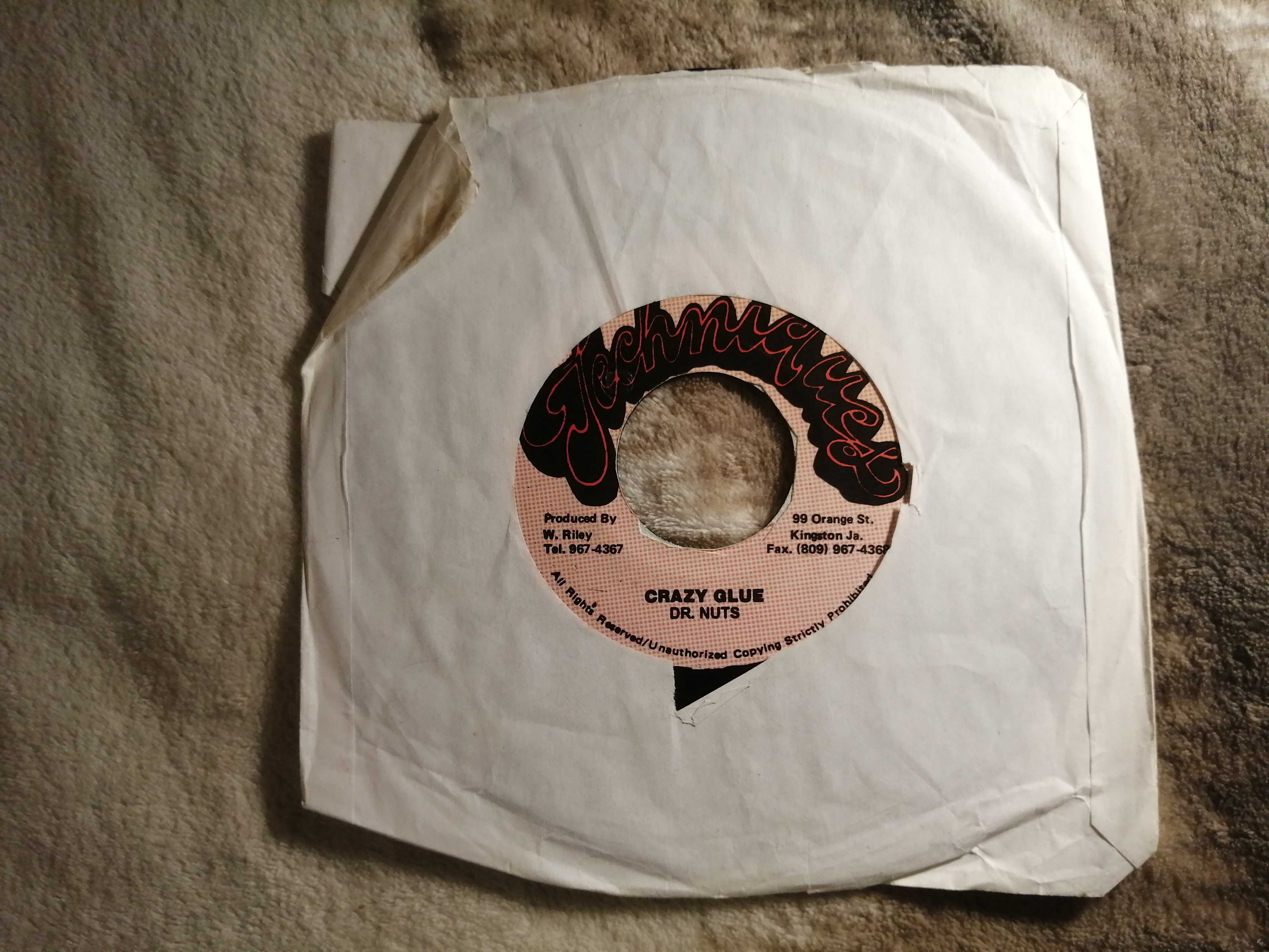 Dr. Nuts - Crazy Glue 7" raggamuffin winyl