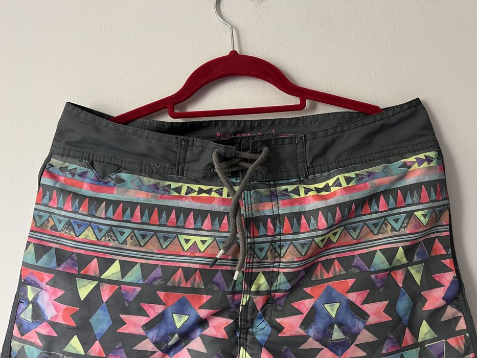 Szorty kąpielowe w etno wzór Pull&Bear roz. M / 38