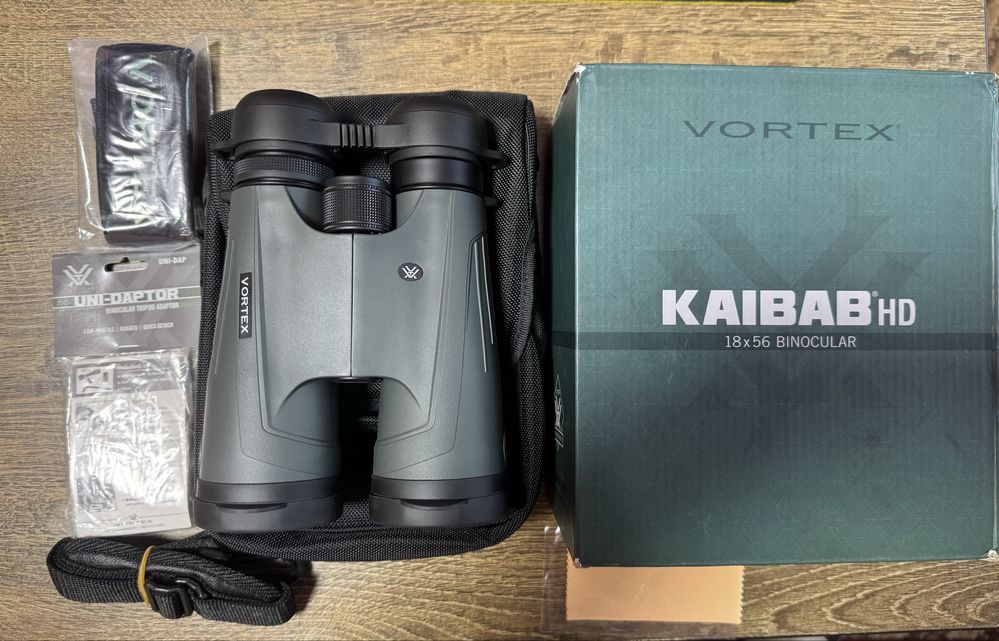 Бинокль Vortex Kaibab HD 18•56 оригинал.