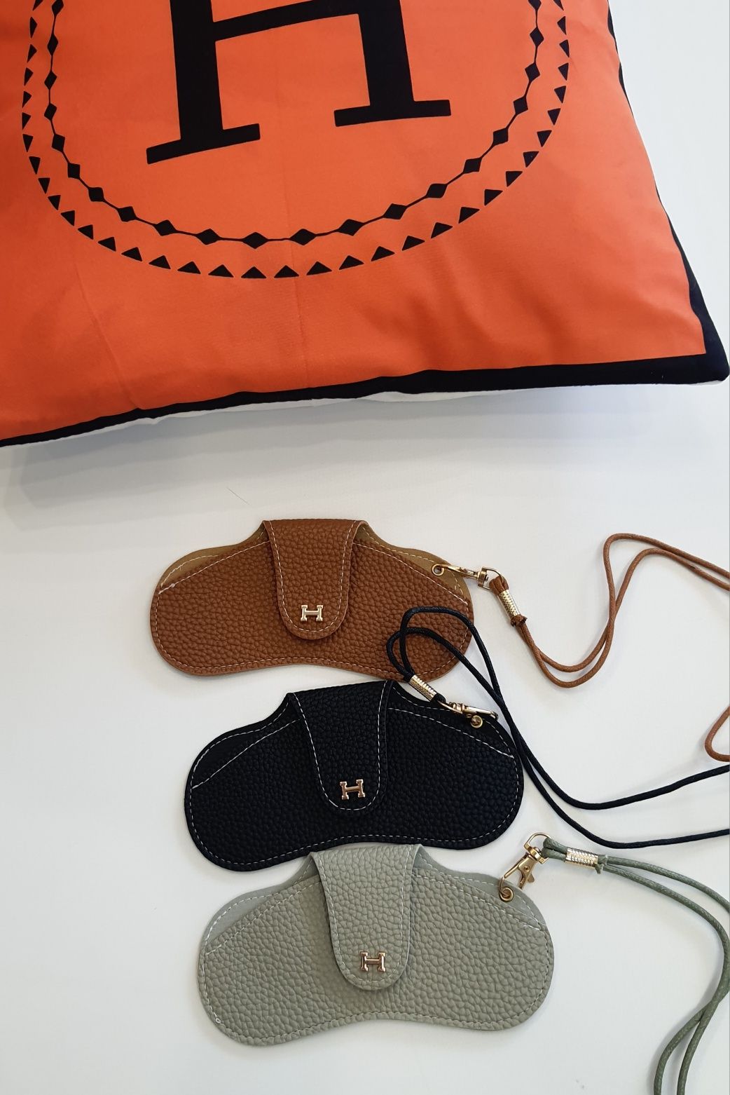 Брендовий Чехол для окулярів Hermes