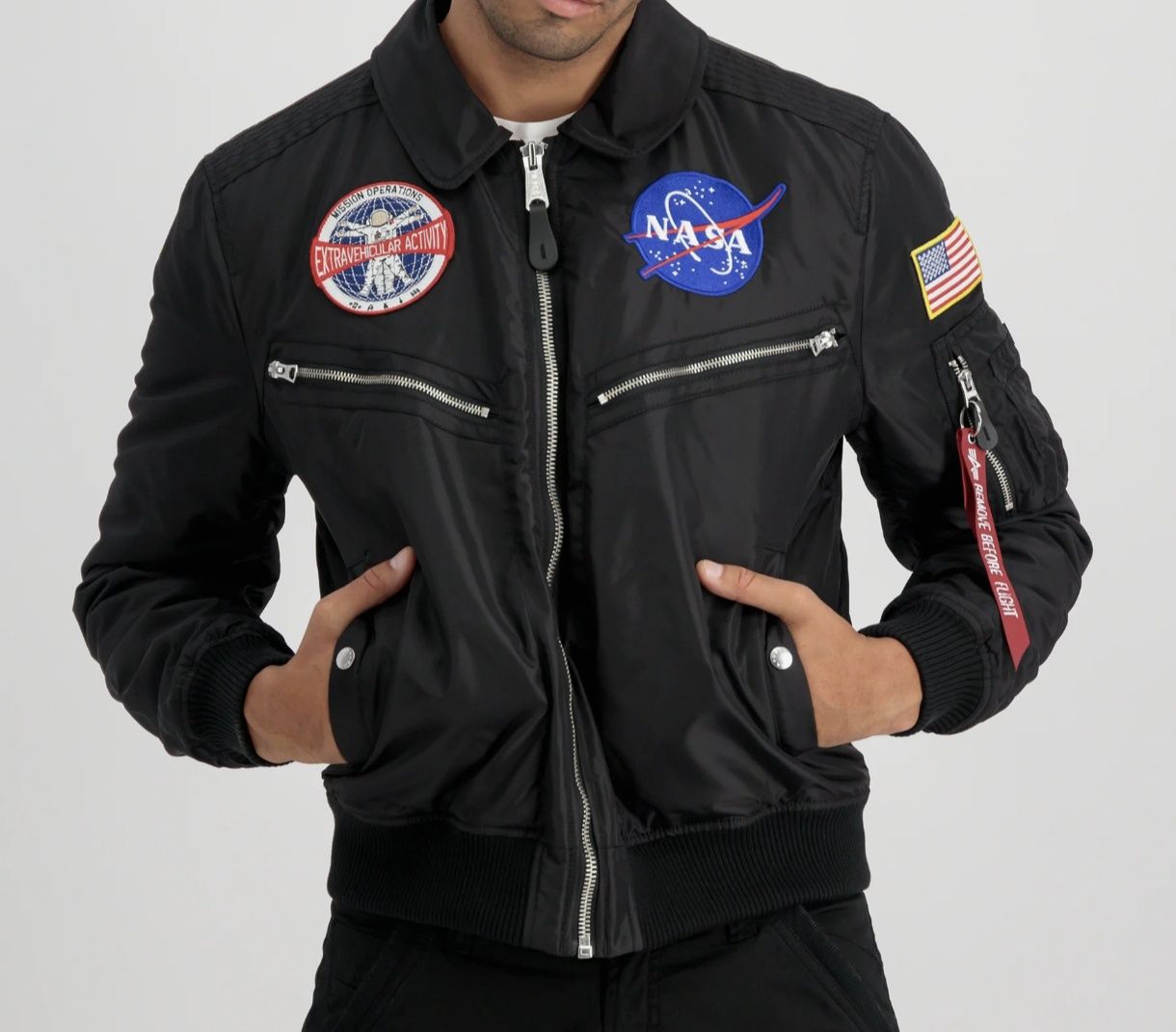 Nowa kurtka bomberka  Flyers Alpha industries nasa xl